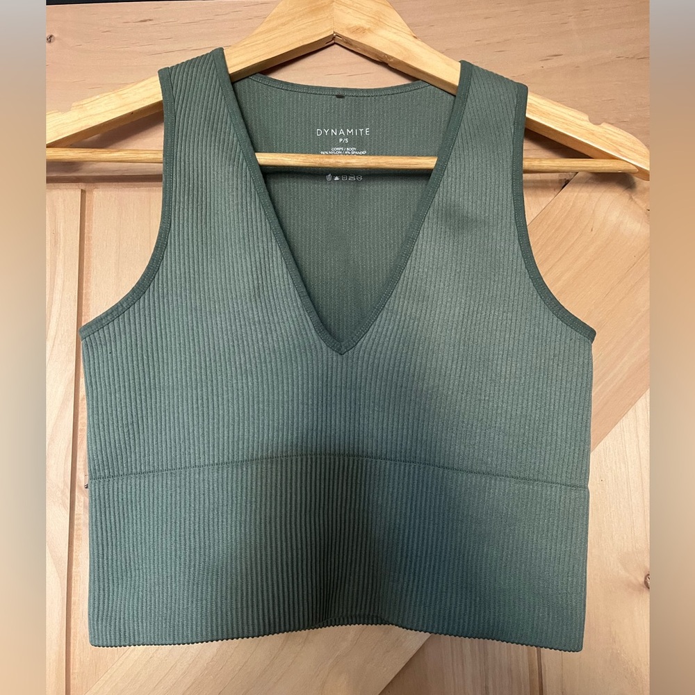 Dynamite Seamless Cropped Tank